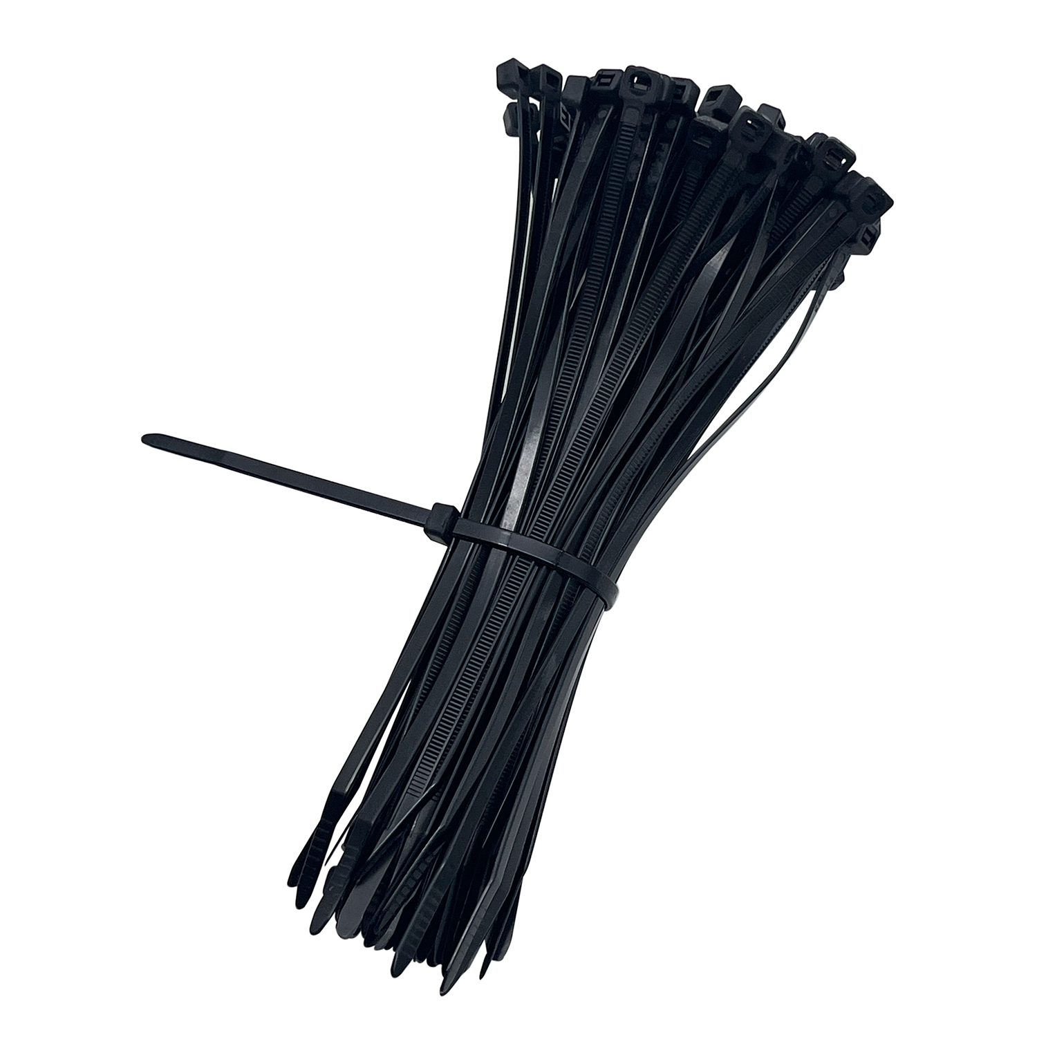 China factory 100pcs/pack strong self-locking plastic zip tie wire 200x4.8mm custom logo high strength nylon cable tie wraps